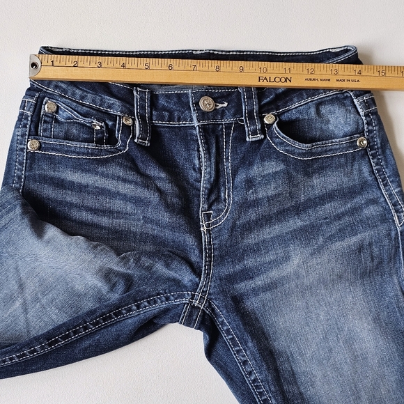 Stella in Dreams Bootcut Jeans 11/30 Mid Rise Embellished Western Y2K Bling - Picture 14 of 16